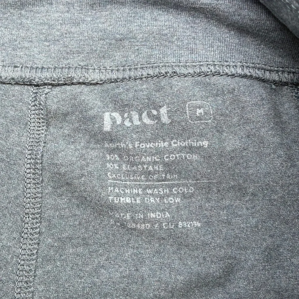 Pact Go-To Pocket Leggings Organic Cotton Sustainable Eco Minimalist Medium - Picture 5 of 5